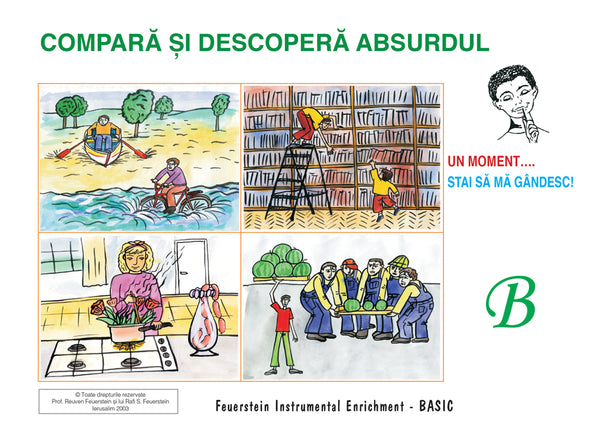 Student : Compare and Discover the Absurd B